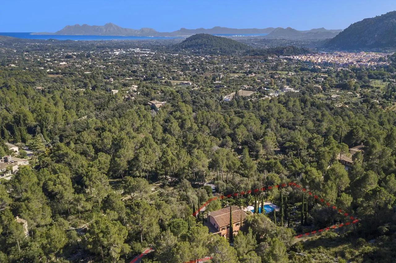 Can Punxa Dalt - Traditional Villa With Heatable Pool Pollensa España